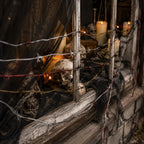 Barbed Wire Halloween Prop for Fence Decoration