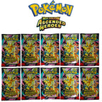 Pok é mon English TCG Mega Evolution Ascended Heroes Booster Packs Sealed Trading Card Game Collectible Gift for Kids Boy Girl