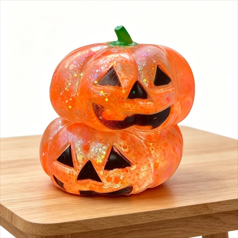 Halloween Pumpkin Maltose Stress Ball ,Soft Slow Rebound Halloween  gifts