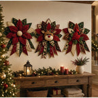 2026 DIY Sewing Kit Christmas Door Hanging Wreath Quilted Fabric DIY Handmade Christmas Tree Holiday Craft Home Decoration Gifts