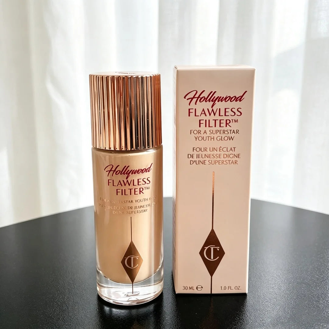 Charlotte Tilbury Powder, Foundation & Makeup Bag Set
