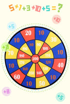 Kids Sticky Ball Dart Board Game – Ages 3+