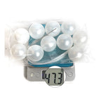 Wedding Backdrop Wall Decor - Faux Large Pearl - DIY Beaded Garland White Ball Pendant & Figurine