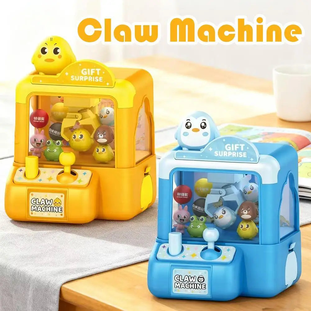 Mini Claw Machine Toy for Kids Portable Desktop Arcade Game Parent‑Child Interactive Grabber Machine Birthday Gift