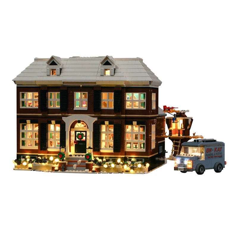 2025 New 3955pcs creative home alone set model decoration Home decorations adult educational toys Christmas gifts