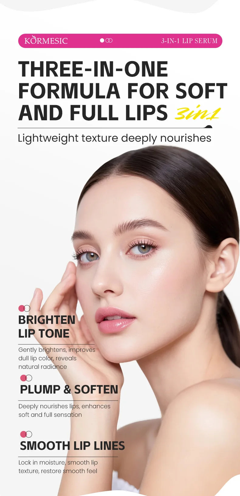 Instant Plumping Lip Essence Oil Increase Lip Elasticity Long-lasting Moisturize Nourishing Lip Plumper Gloss Sexy Beauty Makeup