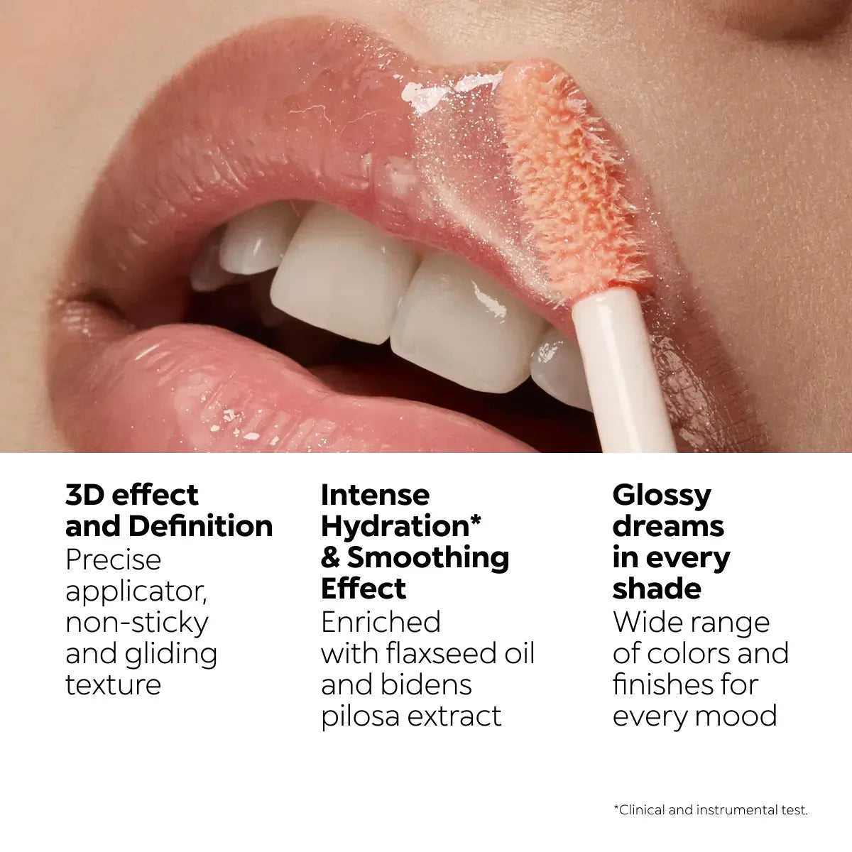 Kiko 3D Mirror Lip Glaze – Waterproof & Long-Lasting