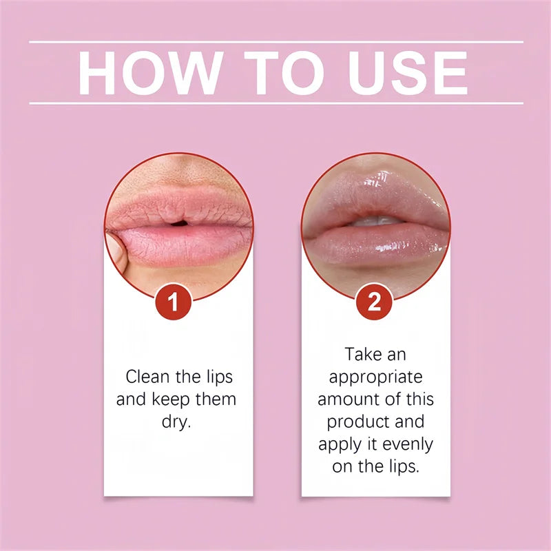 Instant Lip Plumping Essential Oil Nourishing Antiwrinkle Moisturising lip gloss