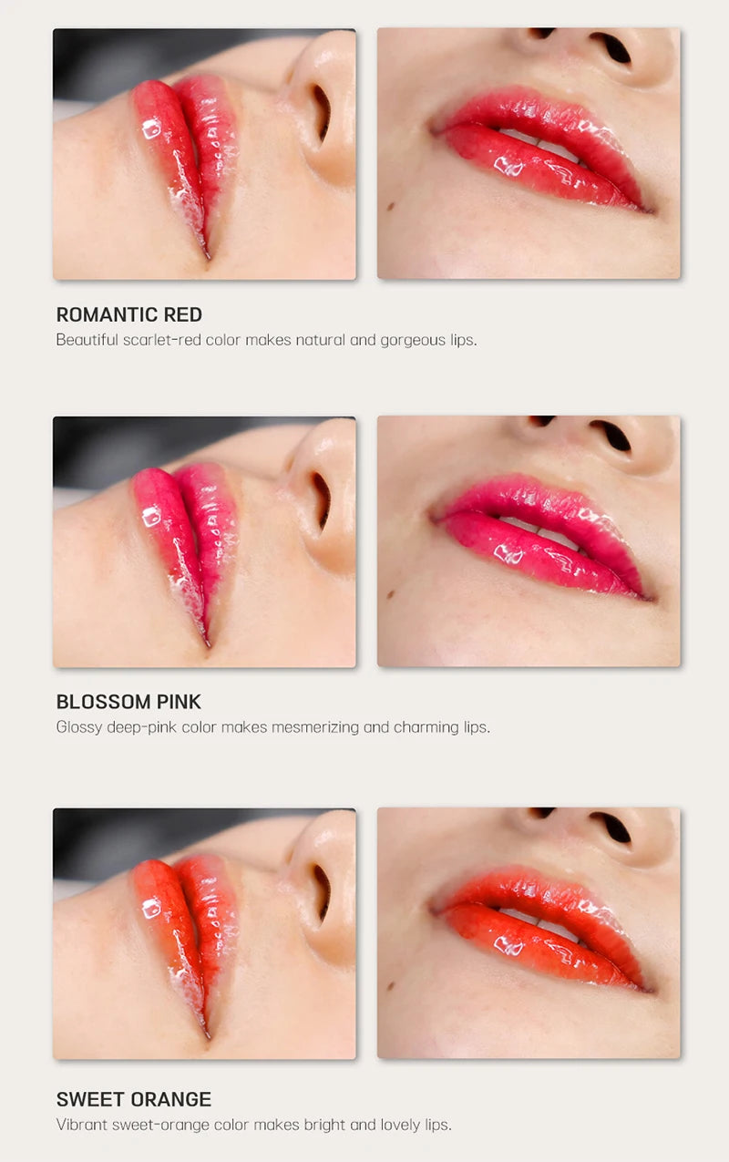 Korea 8ml BB Lips Cream Serum Starter Kit Persistent Colorfast Lip Gloss Pigment Moisturizing Lip Skin Care Treatment