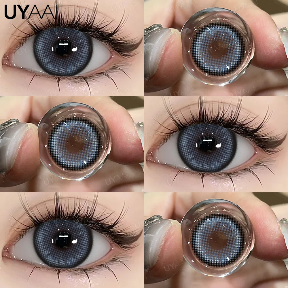 UYAAI Blue Coloured Contact Lenses