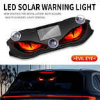 Solar Powered Car Neon Light Wireless Cool DEMON EYE Led Ambient Light Suction Cup USB Rechargeable Atmosphere Breathing Lamp