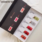 Korea 8ml BB Lips Cream Serum Starter Kit Persistent Colorfast Lip Gloss Pigment Moisturizing Lip Skin Care Treatment