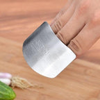 Stainless Steel Finger Guard for Slicing & Chopping