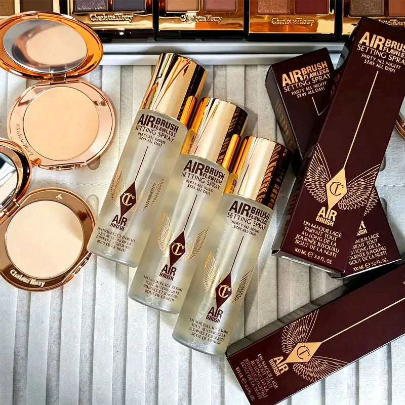 CT Facial Oil, Powder & Lipstick Makeup Set
