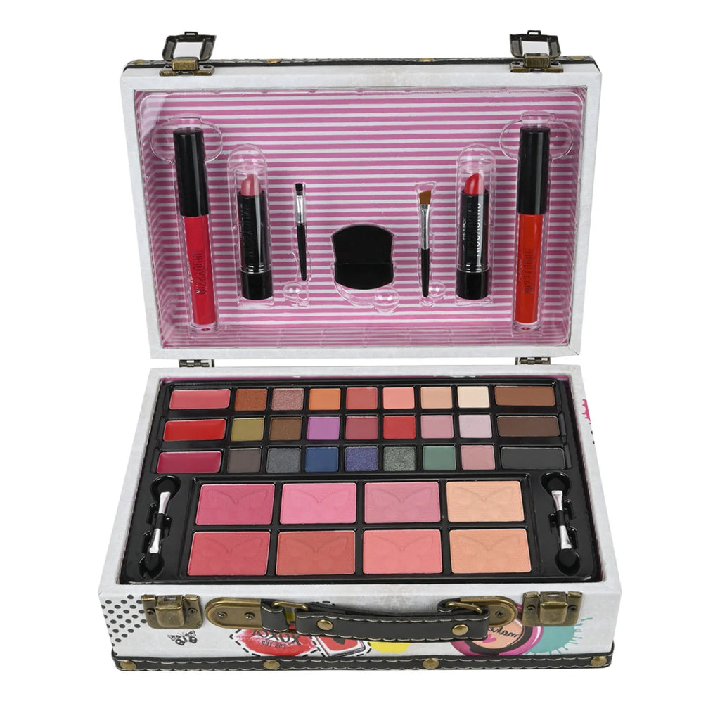 Makeup Starter Kit Professional Make Up Sets With Transparent Case Holiday Beauty Gift Set Starter Cosmetics Full Kits For Women