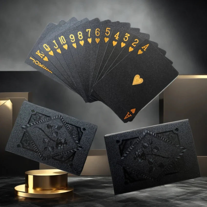 Black Gold Playing Card  Package Board Game Collection Entertainment