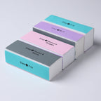 4 Sides Sponge Nail Buffers Colorful Sanding Buffing Block Grinding Polishing Nail File 4 Sided Professional Nail Manicure Tool
