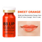 Korea 8ml BB Lips Cream Serum Starter Kit Persistent Colorfast Lip Gloss Pigment Moisturizing Lip Skin Care Treatment