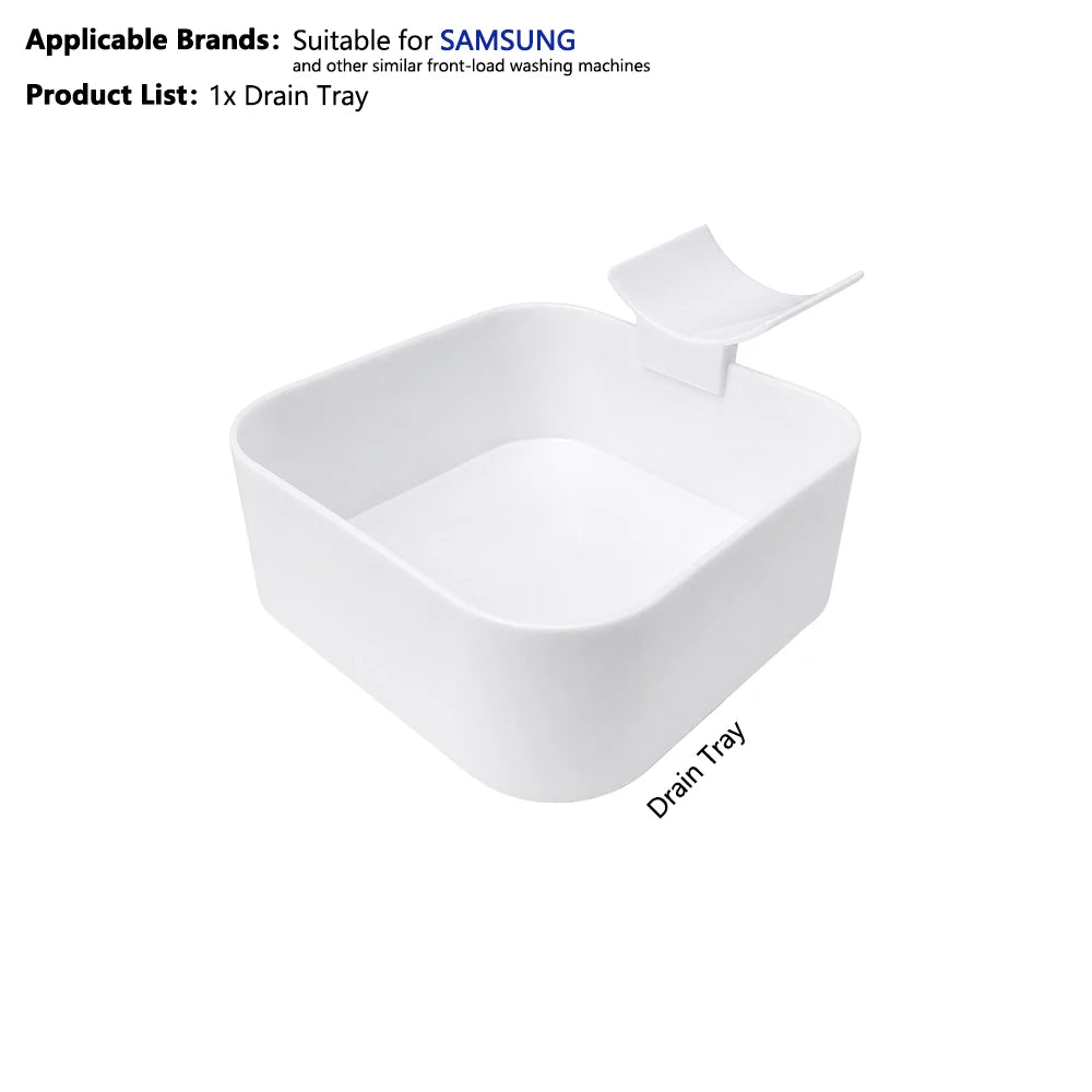 Aoifn Washing Machine Drain Pan & Spill Tray