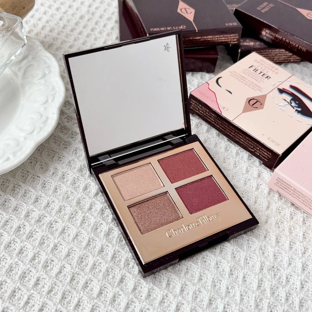 CT Easy-to-use 4-shade 9-shade Eyeshadow Palette Charlotte Tilbury Lip Balm Pillow Talk Big Lip Plumpgasm Lip Blush Makeup Gift