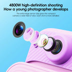 Children's Camera with Photos Prints 1080P Children's Instant Camera Toy
