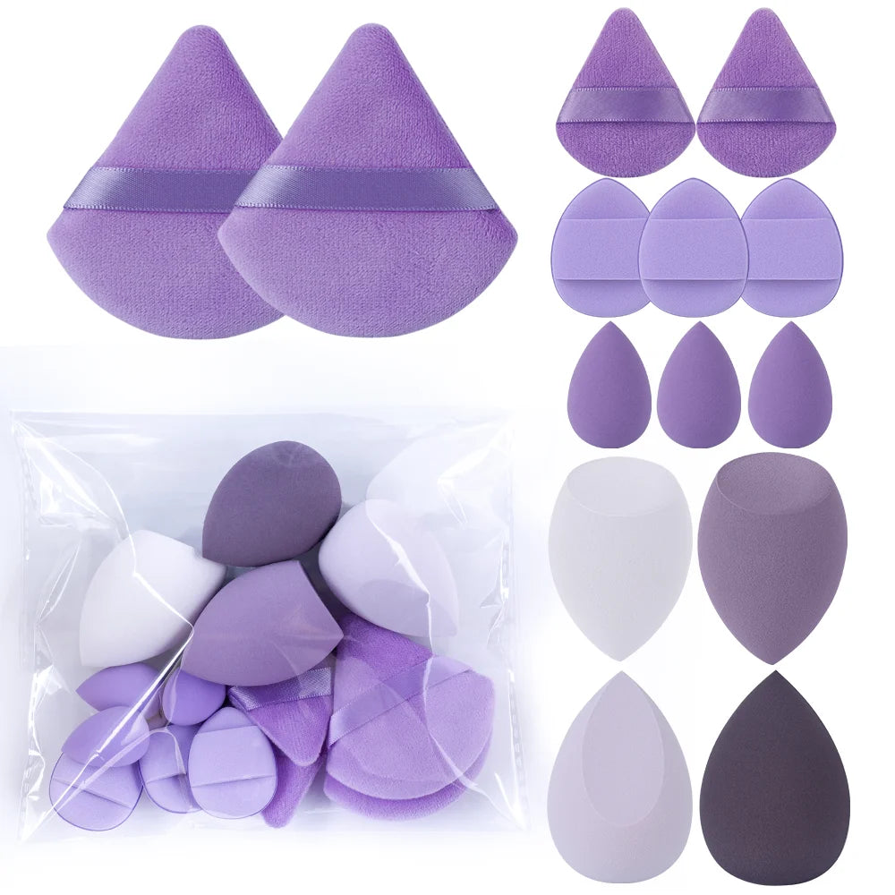 Makeup Brush Set — 3–20 Pieces