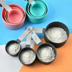 8pcs Measuring Cups Spoons Set Stackable Nesting Measure Cups