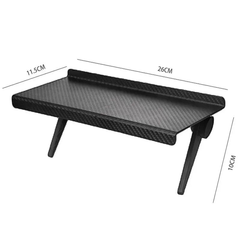 No-Drill Screen-Top Storage Shelf