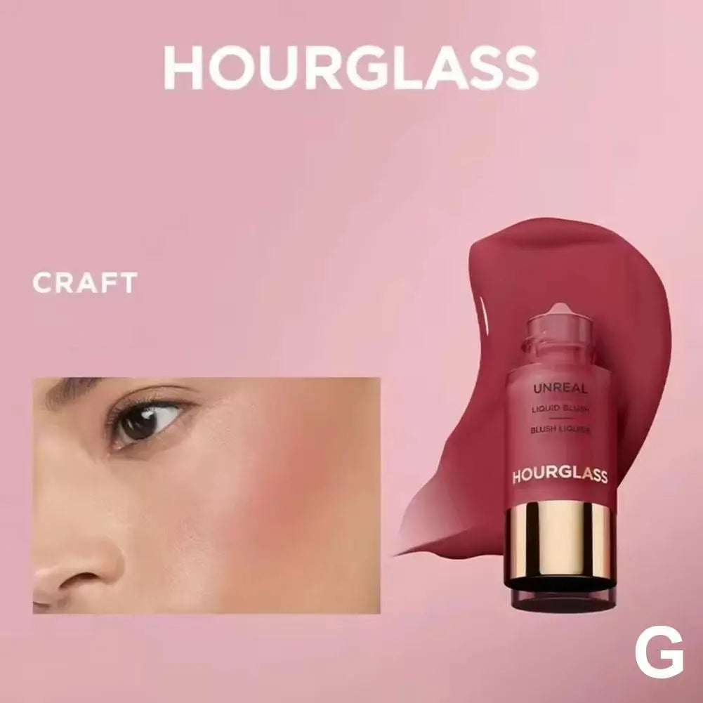 4.2g Hour/glass Pork Belly Blush New Light Mist Oil Control Powder Soft Glow Highlighter Cover Spot Foundation Delicate Makeup