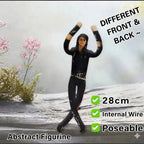 Michael Jackson Bendable Doll Flexible Wire Frame Poseable MJ Abstract Rat Jerky Doll King of Pop Collectible Fan Gift