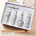Rice Skincare Set, Rice Pulp Moisturizing And Nourishing Holiday Skincare Gift Box