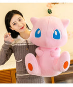 35/45CM New Pokemon Mew Plush Cute Huge Toys Pink Mew Anime Doll Cute Stuffed Plushie Gift For Children Birthday Kids