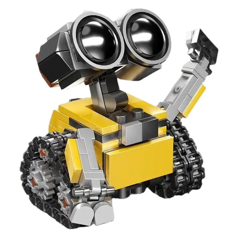 Small Particle Robot Assembly Model Kit Action Figure Educational Toy