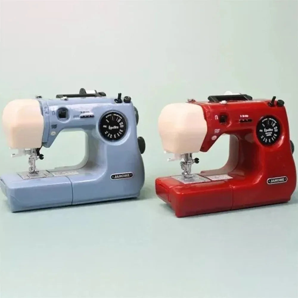 New Portable Sewing Machine Models Household Crafting Mini Sewing Machine Ornament Plastics Sewing Machine Decoration Home