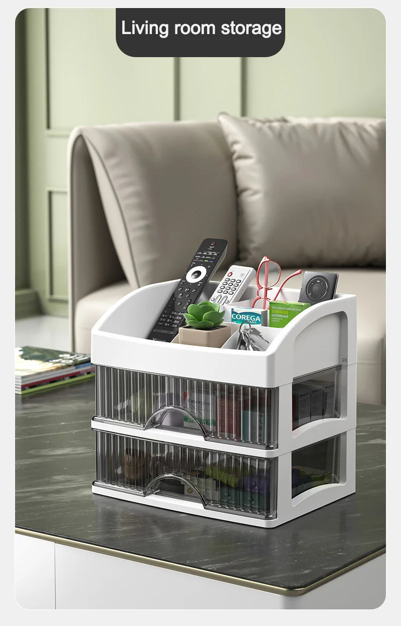 New 1Pc 5-layer Makeup Storage Box Debris Storage Box Drawer cabinet