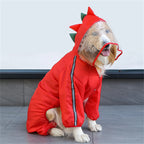 Reflective Hooded Waterproof Dog Raincoat
