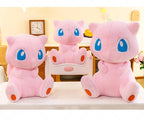 35/45CM New Pokemon Mew Plush Cute Huge Toys Pink Mew Anime Doll Cute Stuffed Plushie Gift For Children Birthday Kids