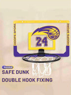 Indoor children's safety and fun games children's home sports basketball set wall bracket non perforated basketball frame