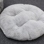 Home Plush Winter Cat Nest Dog Nest Warm Detachable and Washable Round Cat Nest Pet Bed Seasonal Universal Decoration