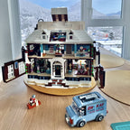 2025 New 3955pcs creative home alone set model decoration Home decorations adult educational toys Christmas gifts