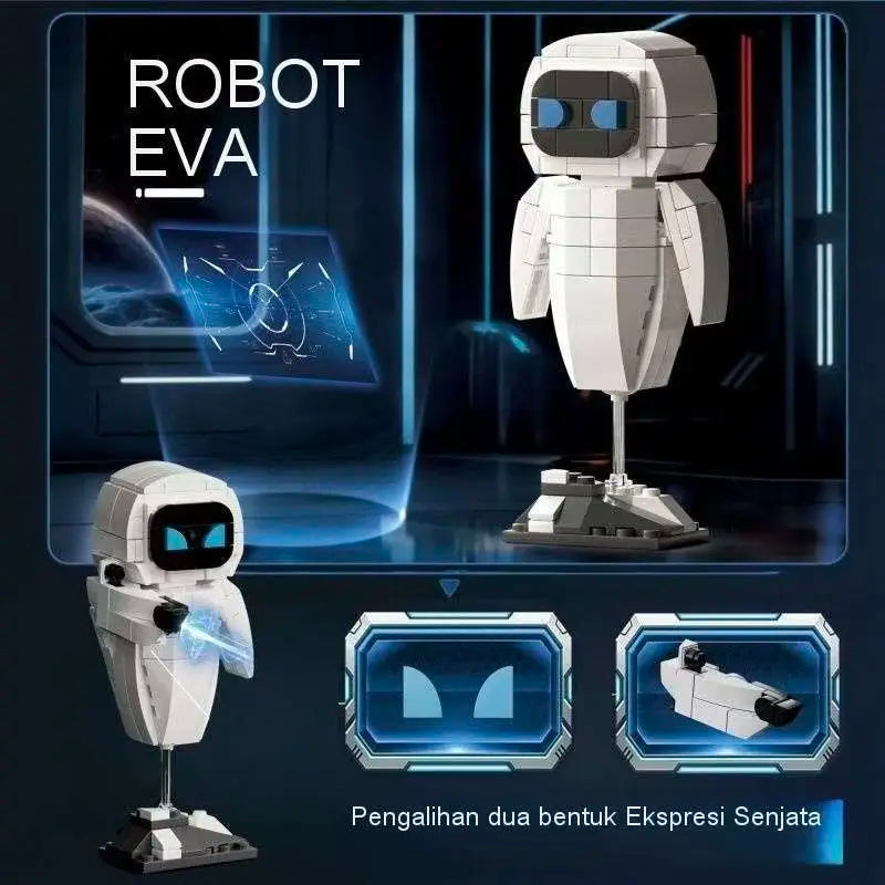 Small Particle Robot Assembly Model Kit Action Figure Educational Toy
