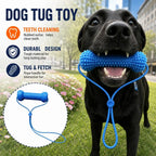 Rubber Dog Chew & Tooth-Cleaning Stick