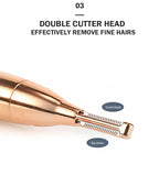 4-in-1 Rechargeable Women's Epilator & Facial Trimmer