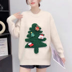 Women's Knitted Christmas Jumper – One Size