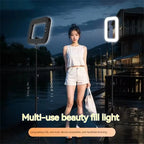 Roreta New Handheld Ring LED Rechargeable Portable Mobile Phone Live