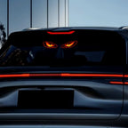 Solar Powered Car Neon Light Wireless Cool DEMON EYE Led Ambient Light Suction Cup USB Rechargeable Atmosphere Breathing Lamp