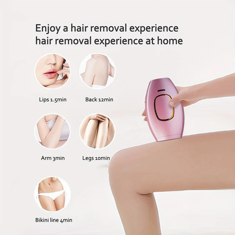 Professional Permanent Laser Depilator IPL Hair Removal Handset Home Use For Women and Men