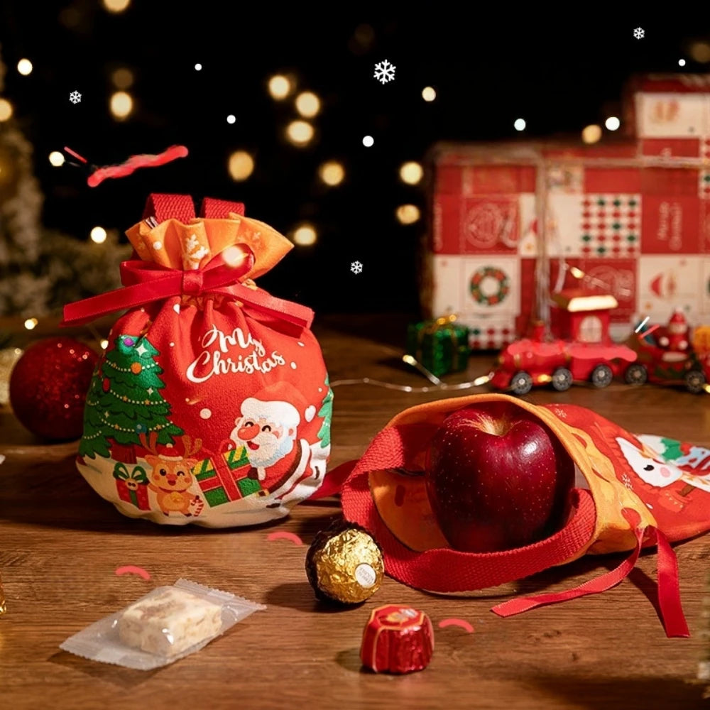 Velvet Christmas Gift Bags – 3, 5 or 10 Pack