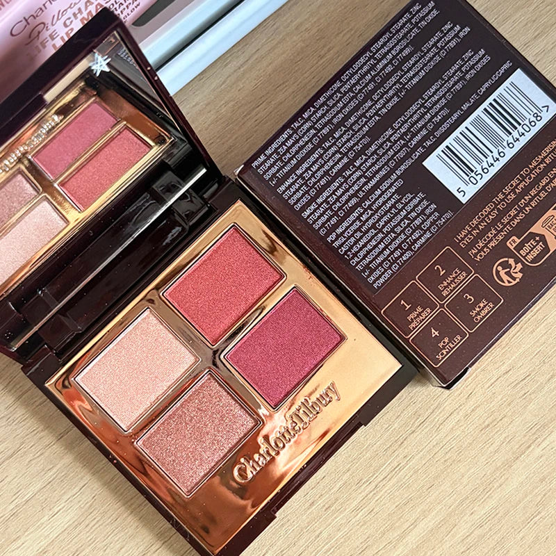Makeup sets CT Lipstick Light Pink Medium Pink Plumps Gloss Lip Tint Heart-shaped Two-tone Blush Lip Liner Eyeshadow Palette