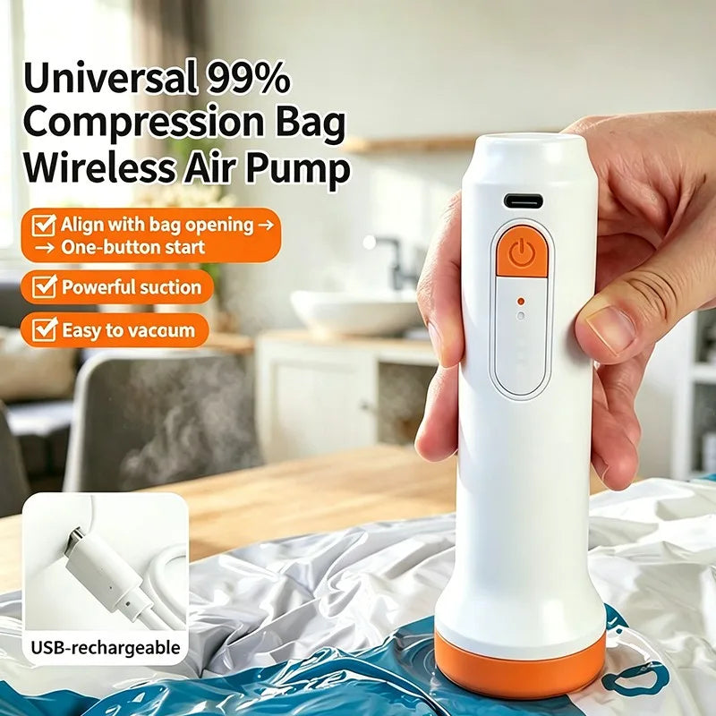 17L Vacuum Storage Bags and Air Pump, Waterproof Vacuum Storage Bags